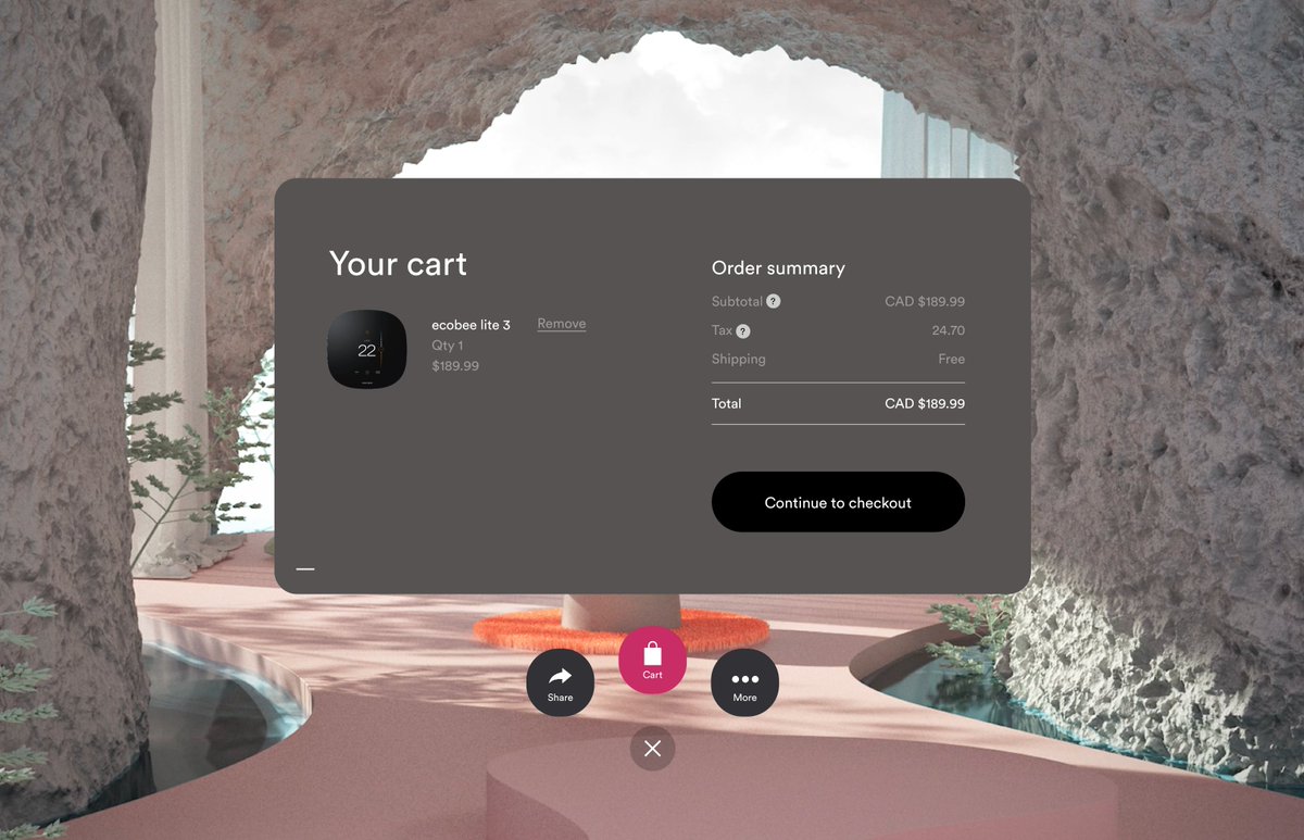 New Product Update🔧
 
  💈 VR menu bar for quick actions
 💳Virch VR cart cards are now implemented

#NFT #Metaverse #Webxr