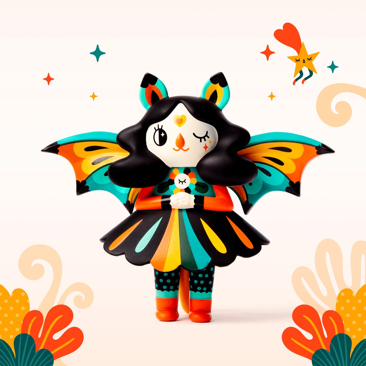 Muxxi's tweet photo. Midnight Moonbat Series 2
Muxxi X Nightlymade
Produced by Martian Toys

April 27th, 5:30 pm EST
NTWRK: Unboxed https://t.co/F22FXsvRv3