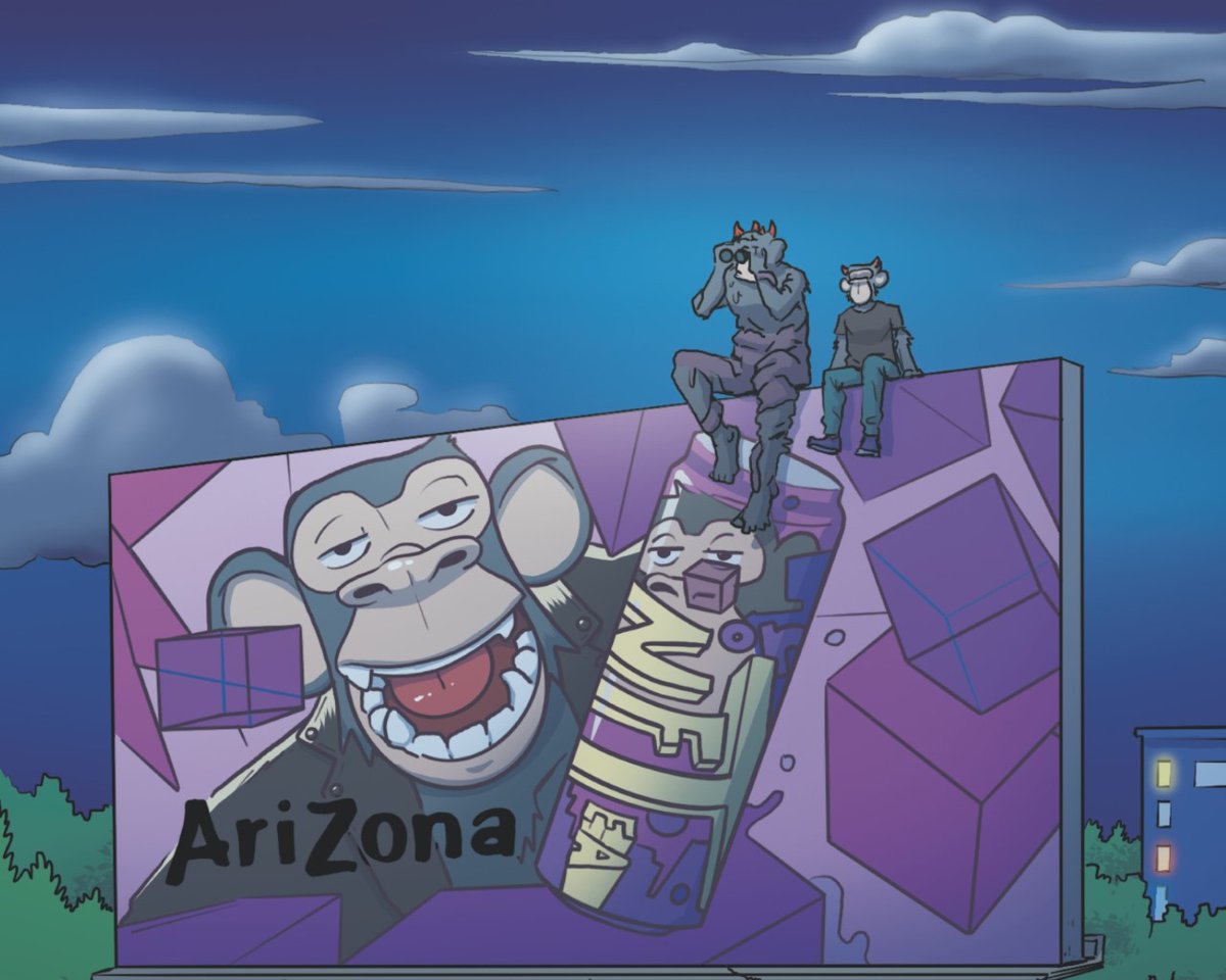 AriZonaNFTea's tweet image. AriZona #NFTea looks delicious in issue #2 of @boredapeCOMIC Wonder how it's gonna taste IRL ;) @Boredapeyc #NFT #NFTCommunity #BAYC  #AriZonaNFTea