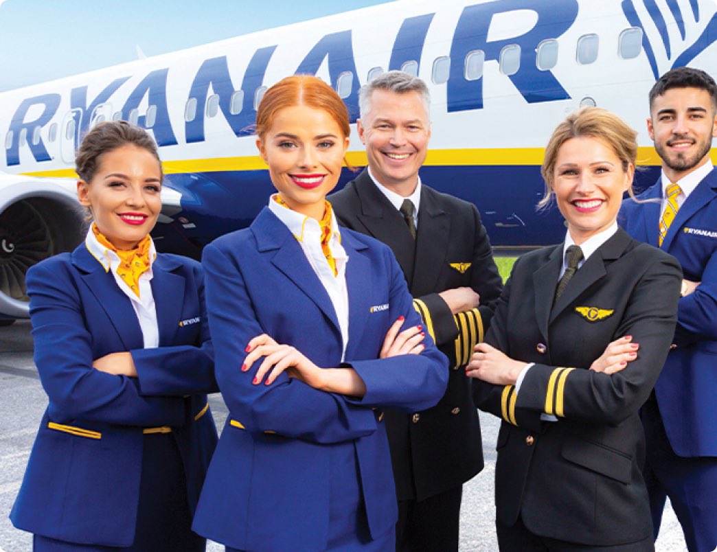 Due to a high amount of recent complaints, Ryanair has adopted a new training programme all employees must go through which teaches professional courtesy and how to treat customers properly during in-flight service #professionalcourtesy #Ryanair #CustomerService