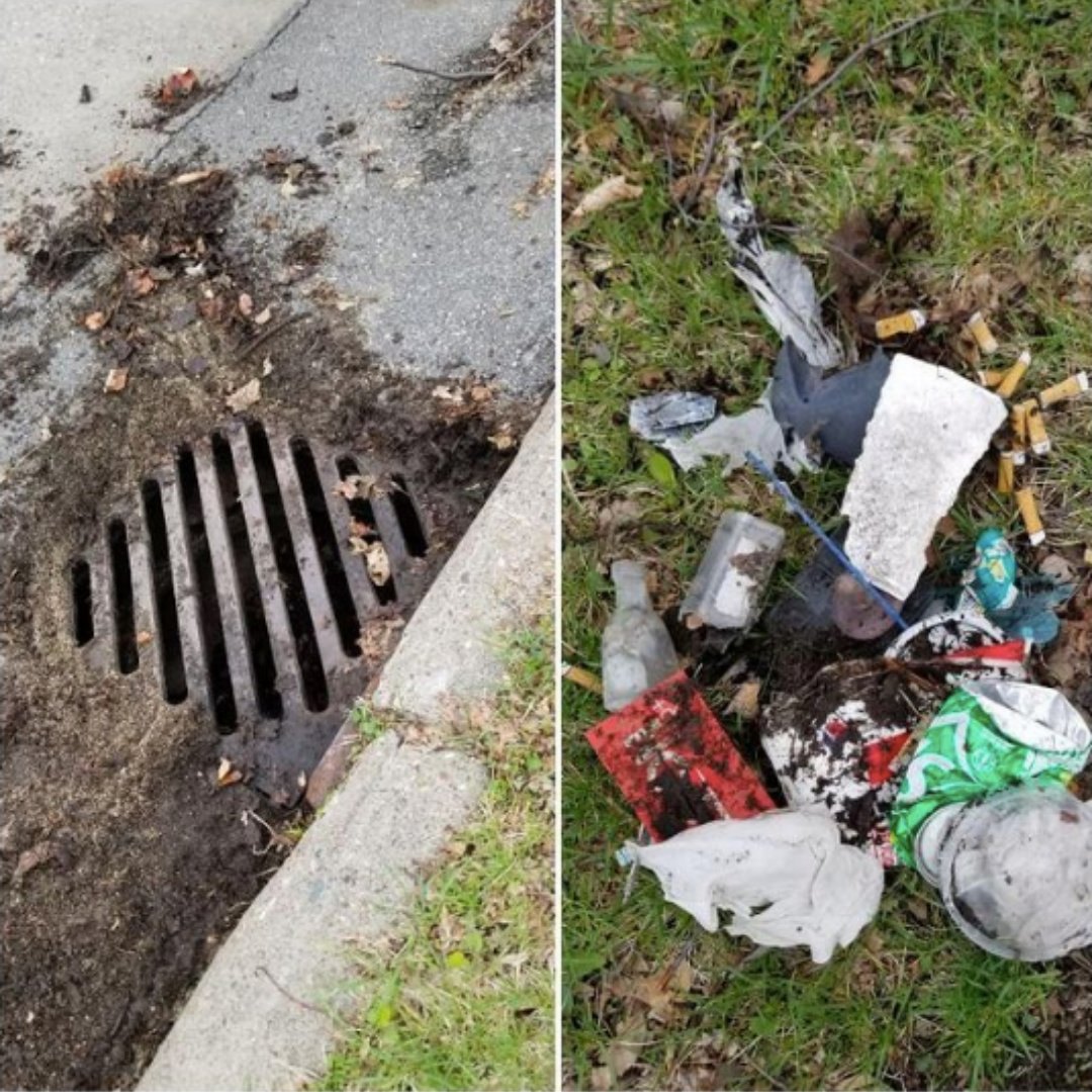 AdoptaDrainMN's tweet image. So much single use plastic saved from our local lakes and rivers in this drain transformation! Way to go Moe!😄 Show us your best drain cleaning down below.⬇️ (📷: Moe Flaherty)