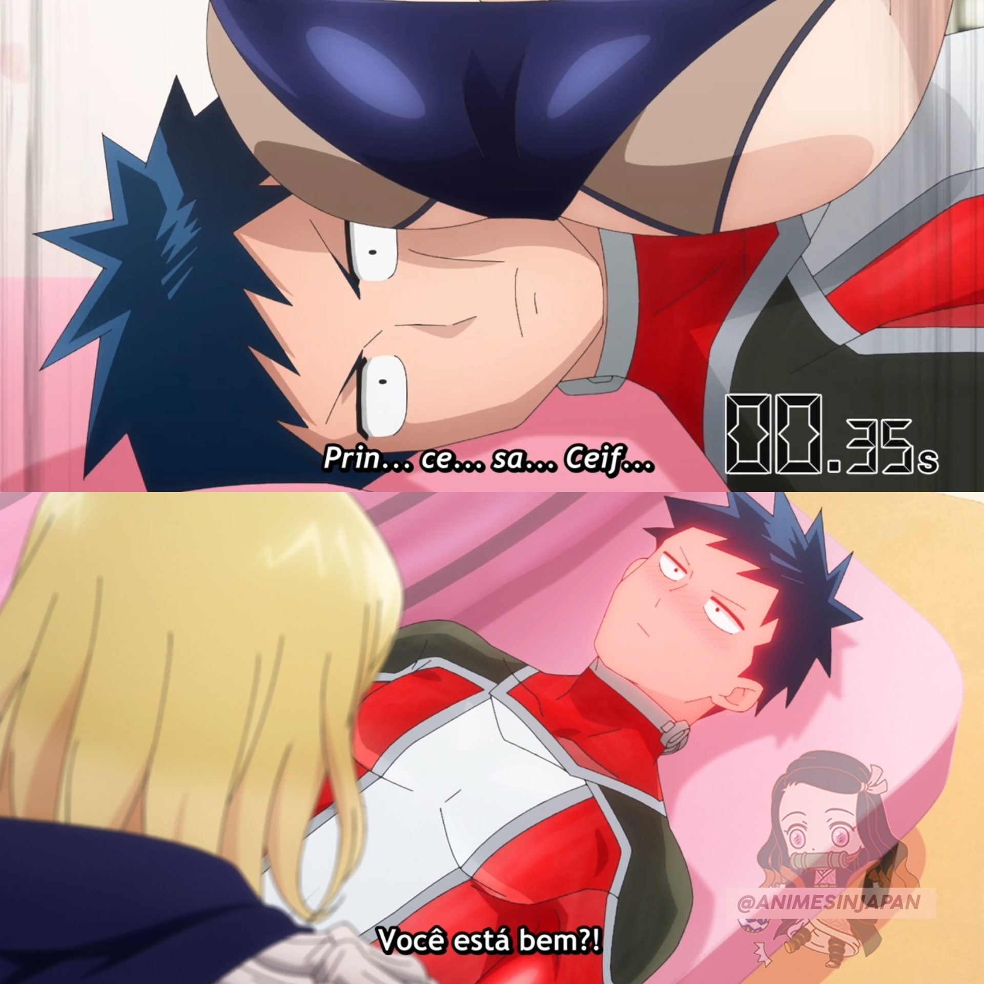 Sekai no Anime - #haricksondy Dá vontade de dormir mas os animes e