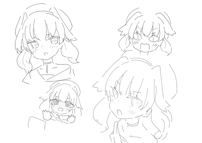コハルかわいいの謎落書き 