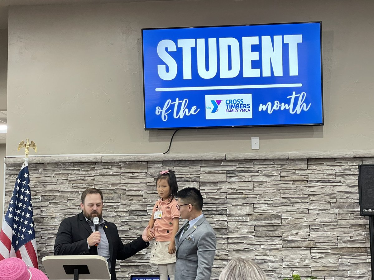 TracySMiller's tweet photo. Enjoying celebrating student, teacher and school of the month at the Lewisville Chamber and getting an update from Judge Eads on Denton County as well as DCTA. @LewisvilleISD https://t.co/lTsDQ04WGp