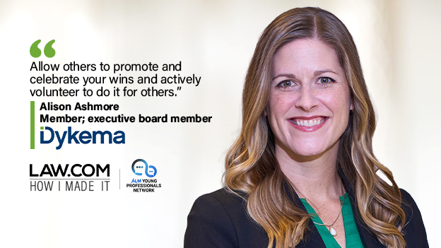 lawdotcom's tweet photo. #HowIMadeIt: "When opportunities arose, I said yes. I let people know that I was willing and interested in serving. I think the firm recognized my commitment to fairness, to putting the interests of the firm first..." —Alison Ashmore, @Dykema. Read more » https://t.co/cj0zIzf4gv https://t.co/5qN71gox7u