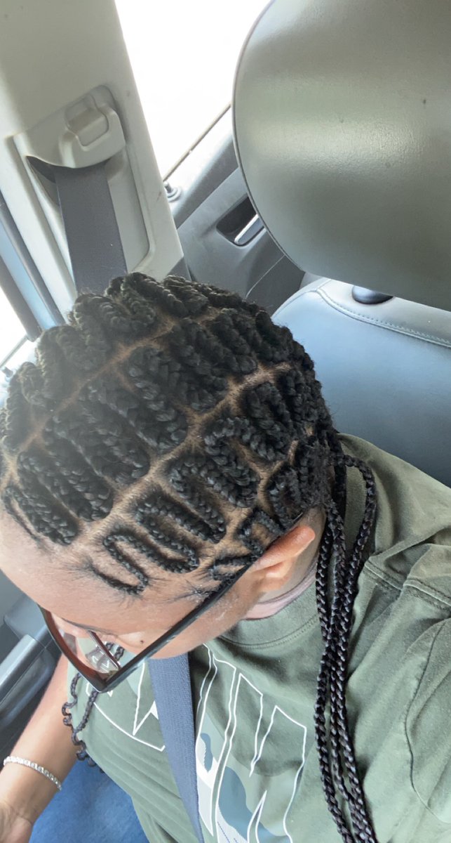ThisIsTacorey's tweet photo. Look at the bish braids ๐คช๐ #Koyah #JanelGaines โค๏ธ #braids https://t.co/EEj9heZ9jw