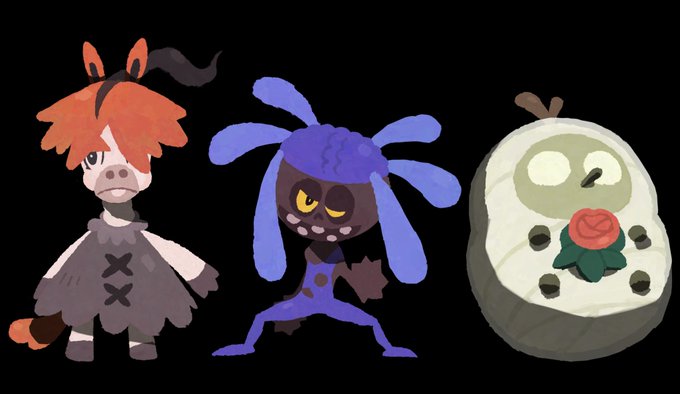 Meet the starters' evolutions 👨‍🏫!!

🔥 Spitcery, the cursed llama Pokemon. Type: Fire
💧 Toximbie, the toxin Pokemon. Type: Water Poison
🌿 Cocooffin, the caterpillar Pokemon. Type: Grass Bug

Did your choice changed? What do you think of the starters' mid forms?

#Pokemon 