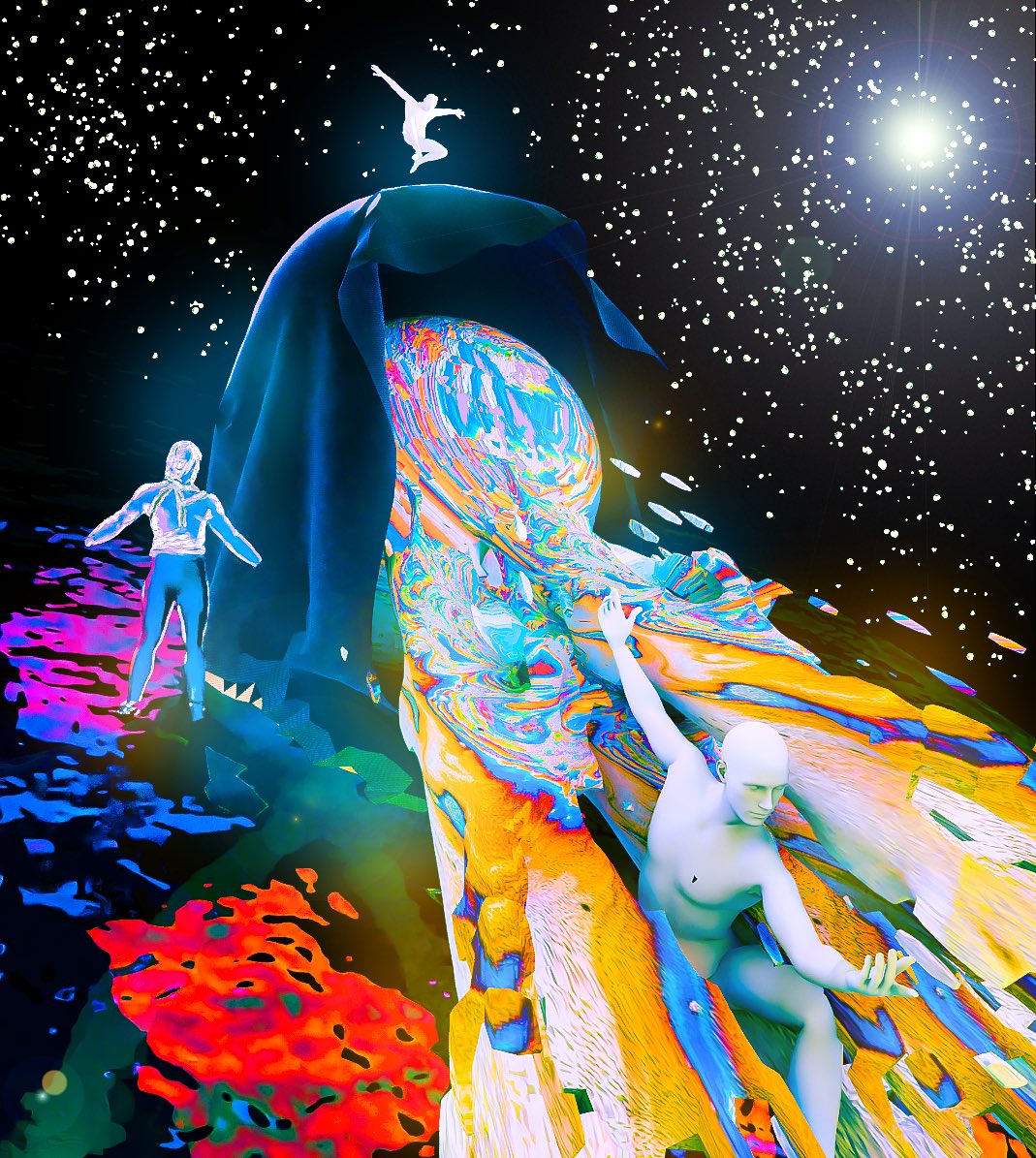 dexalerr's tweet photo. Chaotic Overflow

#SURREALISM #TAKEOVER #space #GlitchMode https://t.co/2igvzuqotA