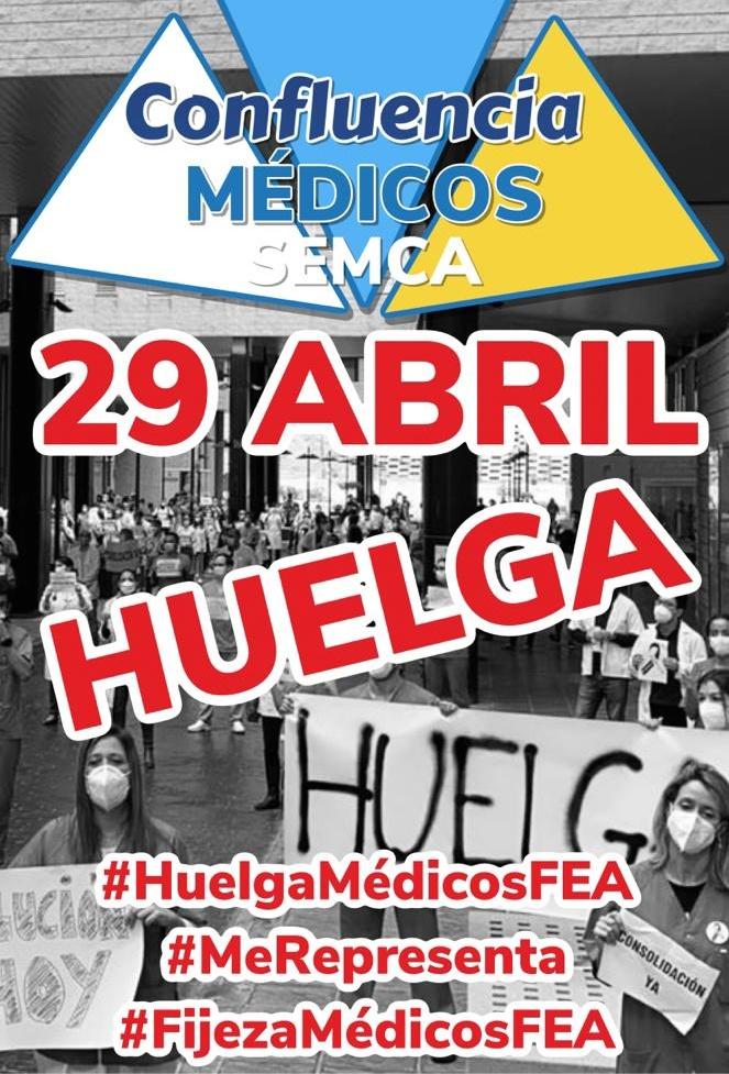 MedicosCanarias's tweet photo. El 18 abril el Sindicato SEMCA presentó preaviso de HUELGA que comienza este viernes 29 abril de 10.00 a 12.00.
Ante el silencio de @SanidadGobCan el Consejero #BlasTrujillo, el Director del #SCS @cdomtru y el Presidente Torres @avtorresp @PresiCan la hemos ampliado 2 días ➕ https://t.co/5qDO5ooo8i