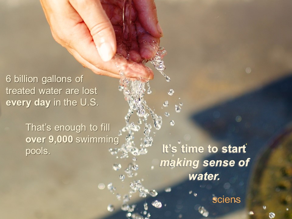 scienswater's tweet photo. Did you know that every day 6 billion gallons of treated water are lost? This #WaterWeek, join us Thursday as we talk to Big Tech execs about how technology can help us improve water delivery. Register here: https://t.co/wEKfZRxdfd #RethinkingWater #MakingSenseofWater https://t.co/XTpi8LgWer