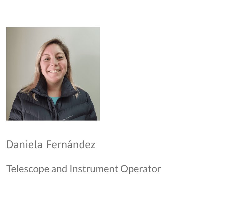 Infinitamente feliz de formar parte del equipo de <a href="/LCOAstro/">Carnegie Las Campanas Observatory</a> ✨🔭 

#lifeatlco #lovemynewjob #lco #observatoriolascampanas #lascampanasobservatory