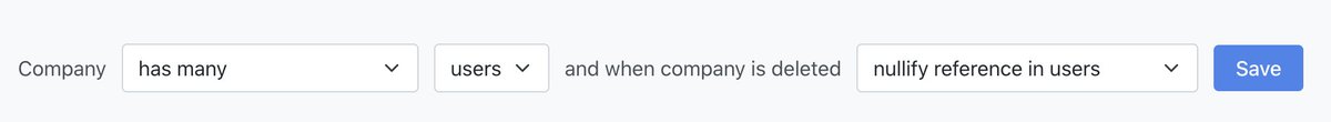 railsformation's tweet photo. Why create associations with #Rails formation? You don't have to remember about the proper indexes and strategy when one of the associations is removed https://t.co/GPUY5APJgY