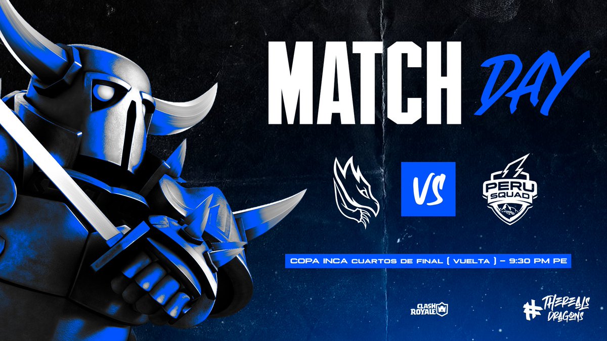 TheRealsDragons (@trdragons_2) on Twitter photo #CR | MATCH DAY
Hoy jugamos los cuartos de final (vuelta) de la Copa Inca, con todo hasta el final. 💪🐉
🏆| Copa Inca <a href="/CopaIncaLDD/">COPA INCA 🇵🇪</a>
🆚️| Perú Squad <a href="/Peru_Squad/">⚡️Peru Squad</a>
⏰| 21:30 Hora Pe 🇵🇪
#GoTRDragons #CR | MATCH DAY
Hoy jugamos los cuartos de final (vuelta) de la Copa Inca, con todo hasta el final. 💪🐉
🏆| Copa Inca <a href="/CopaIncaLDD/">COPA INCA 🇵🇪</a>
🆚️| Perú Squad <a href="/Peru_Squad/">⚡️Peru Squad</a>
⏰| 21:30 Hora Pe 🇵🇪
#GoTRDragons