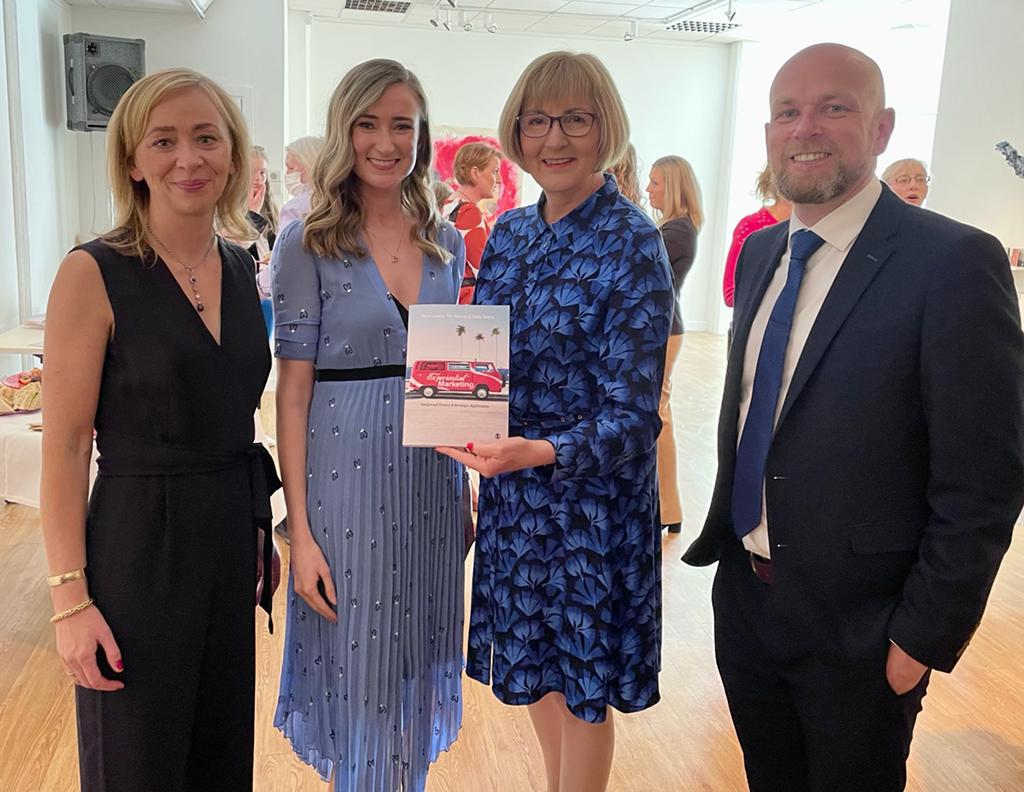 So lovely to be at the book launch this afternoon of Experiential Marketing Integrated Theory &amp; Strategic Application. Congratulations to our 3 authors: <a href="/HollyABarry/">Holly Barry</a> @roseleahy1 &amp; @Piofenton on this great collaborative work <a href="/MTU_ie/">Munster Technological University</a>