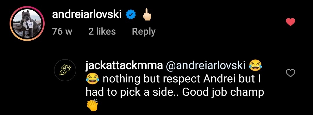 Throw back to Arlovski flipping me the bird for fading him against Boser 🥴

#UFCVegas52 #MMATwitter