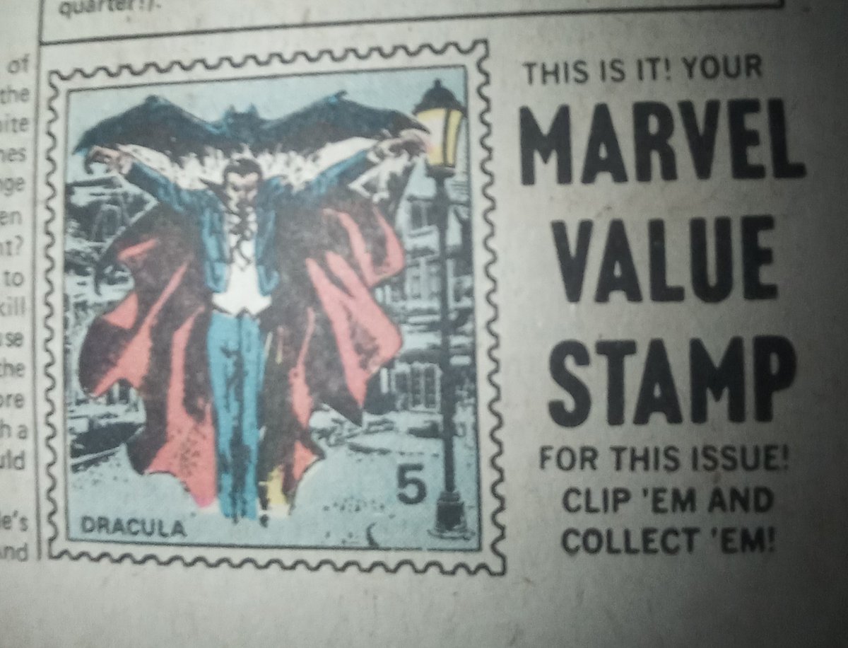 devastation79's tweet photo. #marvelcomics
#marvelvaluestamp
#dracula https://t.co/JUfimnAXPZ