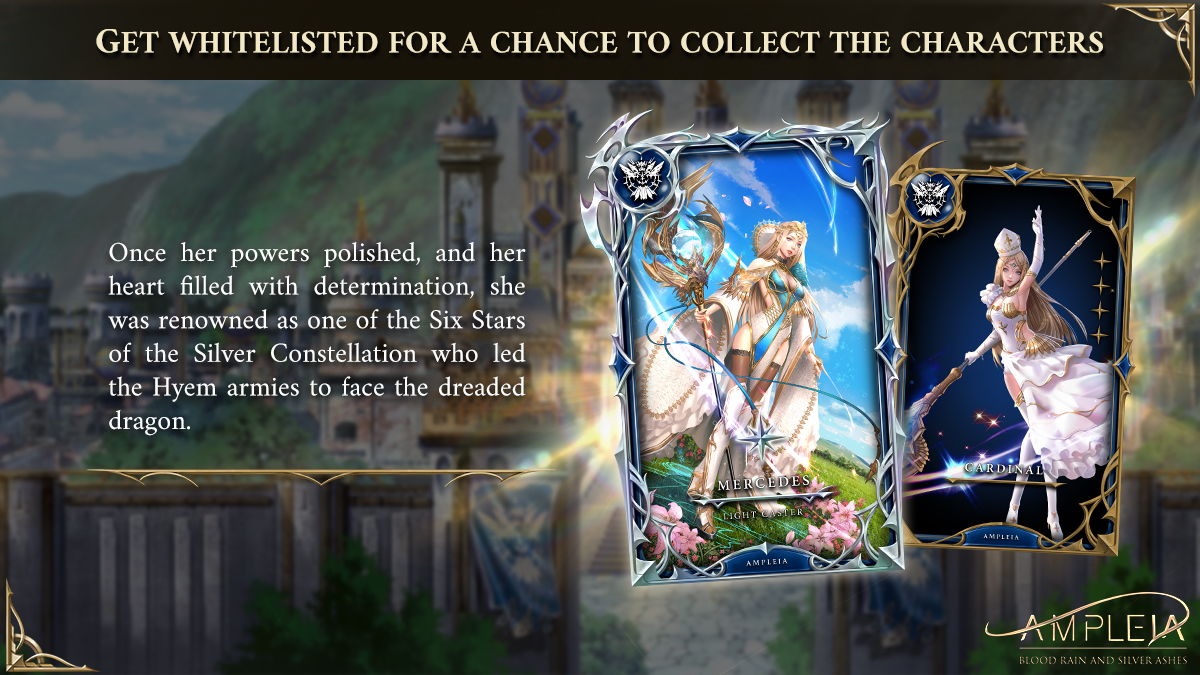 Hyem's only PRINCESS 👑 front line-support. She got more than just skill and status, but her noble beauty as you can see. #Whitelist #NFTWhitelist #NFTProject #NFT #Nftarts #NFTGame #play2earn #Ampleia #AmpleiaNFTart #AmpleiaGame