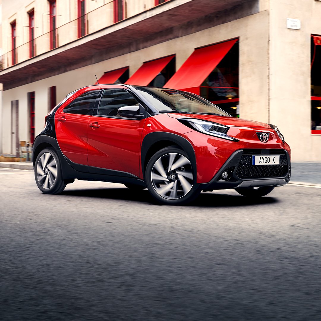 ToyotaSilsden's tweet photo. Meet the taller, bolder All New Aygo X. With a new higher driving position, it lets you see more and be seen. 

👉 Check it out: https://t.co/6rH6ZLffco https://t.co/vJ9c5dMXdS