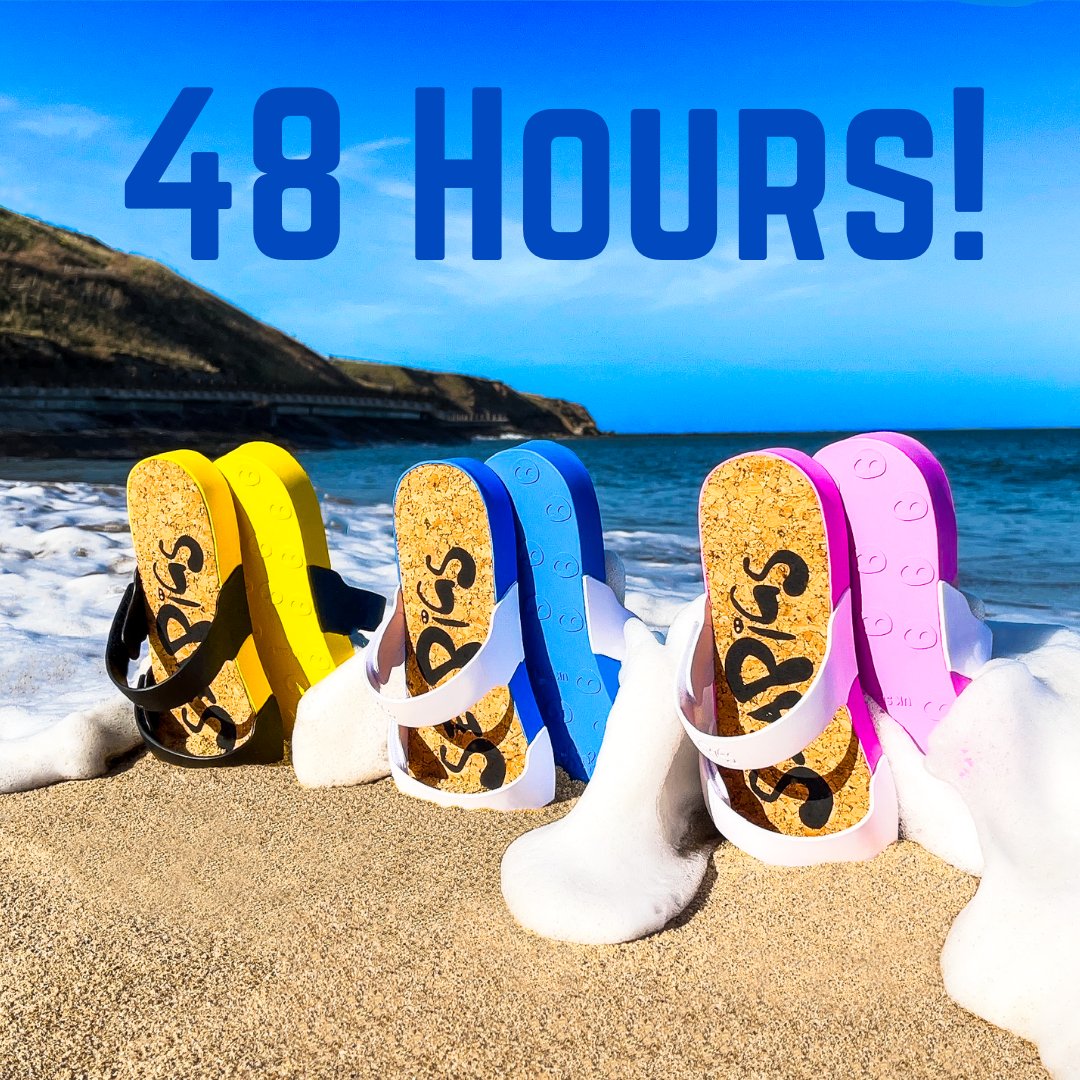 48 Hours Remaining On Kickstarter!

In exactly 48 hours the SeaPigs Drifters Kickstarter Campaign will end and you'll no longer be able to buy them on the platform!

Click the link below to get yourself a pair of The World's Comfiest Beach Footwear!

kck.st/3uJoYZW