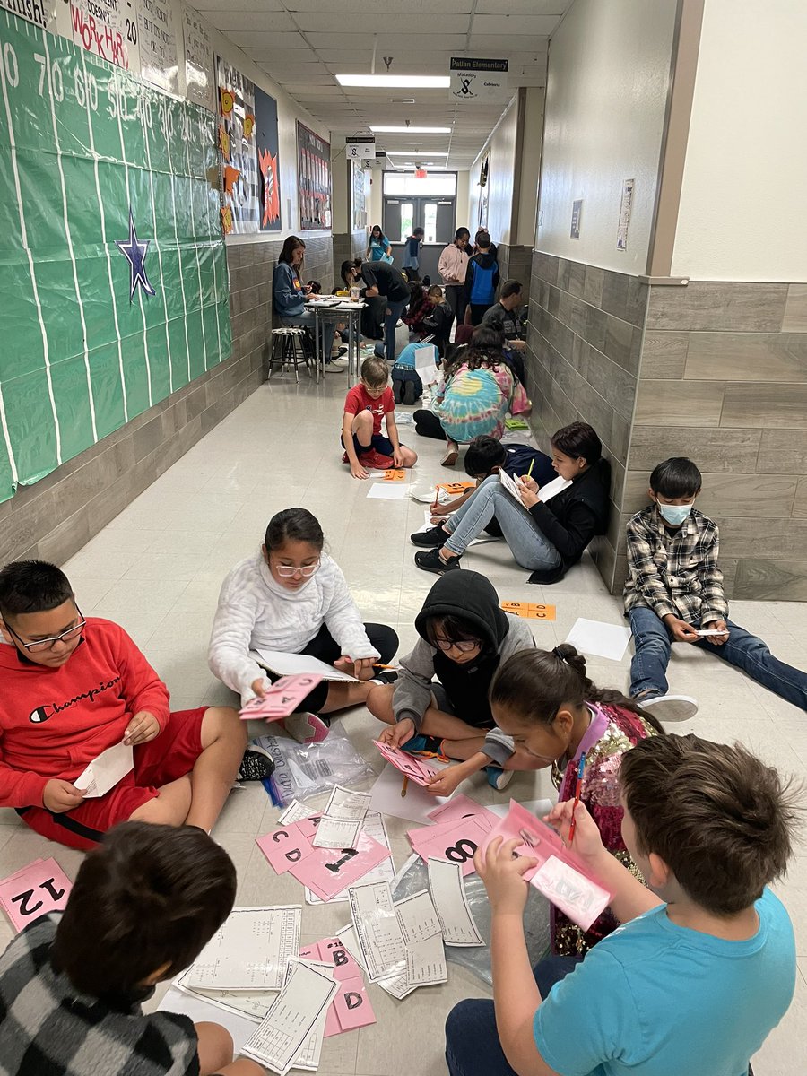 When you have to move the Amazing race inside due to rain. <a href="/PatlanES/">Patlan Elementary</a> <a href="/SeguinISD/">Seguin ISD</a>