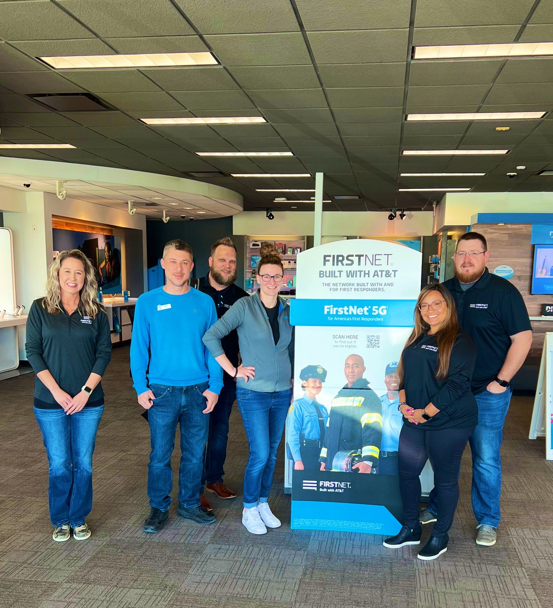 Very impressed with the Topeka, KS store around <a href="/FirstNet/">FirstNet, Built with AT&T</a> 🤩 Thanks for all you do <a href="/juliereshelle/">Julie Harrison</a> <a href="/edenallison86/">Eden Allison</a> <a href="/SeanHopper15/">Sean Hopper</a> <a href="/AlyssaMoore_12/">Alyssa Moore</a> <a href="/Woody0709/">Chris Woodard</a> <a href="/KAMOkonnects/">𝐾𝐴𝑀𝑂</a> #firstnetfirst #attemployee #firstnetexpert