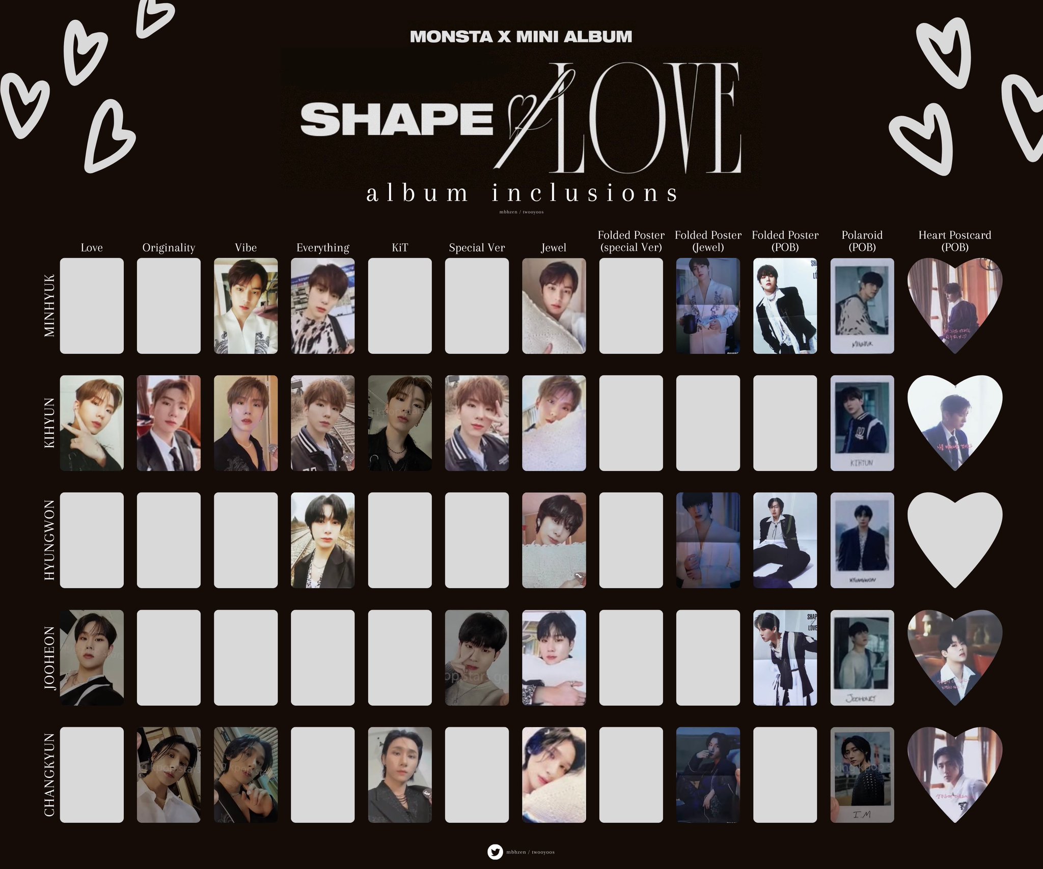MONSTA X ミニョク SHAPE of LOVE Universe トレカ FRSesazaMAArcXi.jpg:large