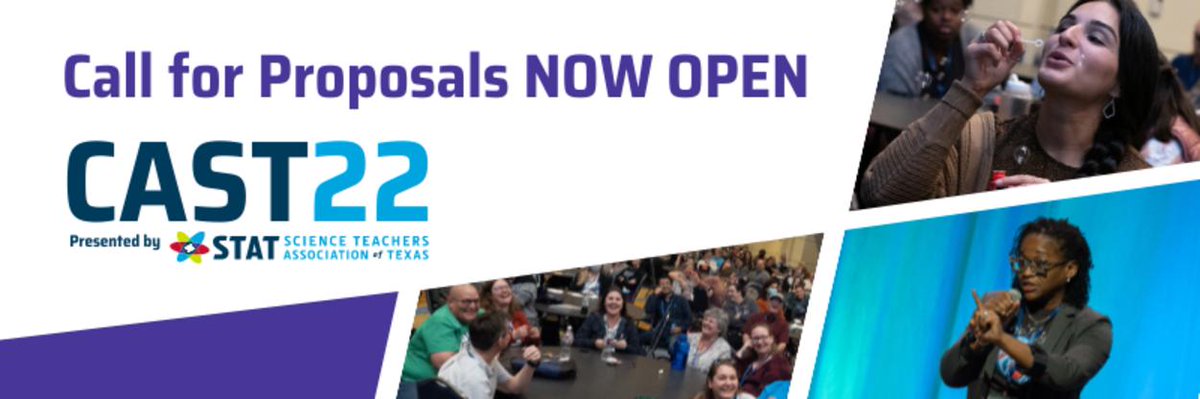 CAST 2022 Call for Proposals.
Submit Your Strand Proposal:
s6.goeshow.com/sam/cast/2022/…
#CAST2022
#STAT 
#TSAAPT