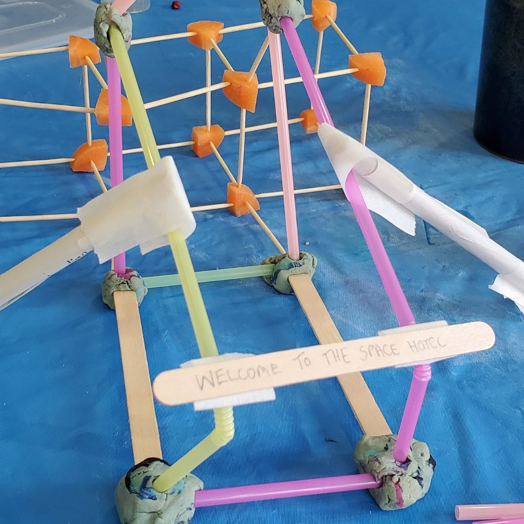 STEMExplorersHQ's tweet image. Build a space hotel!

#spacehotel #space #spaceforkids #earlyyearslearning #ks1 #ks2 #earlyyears #preschool