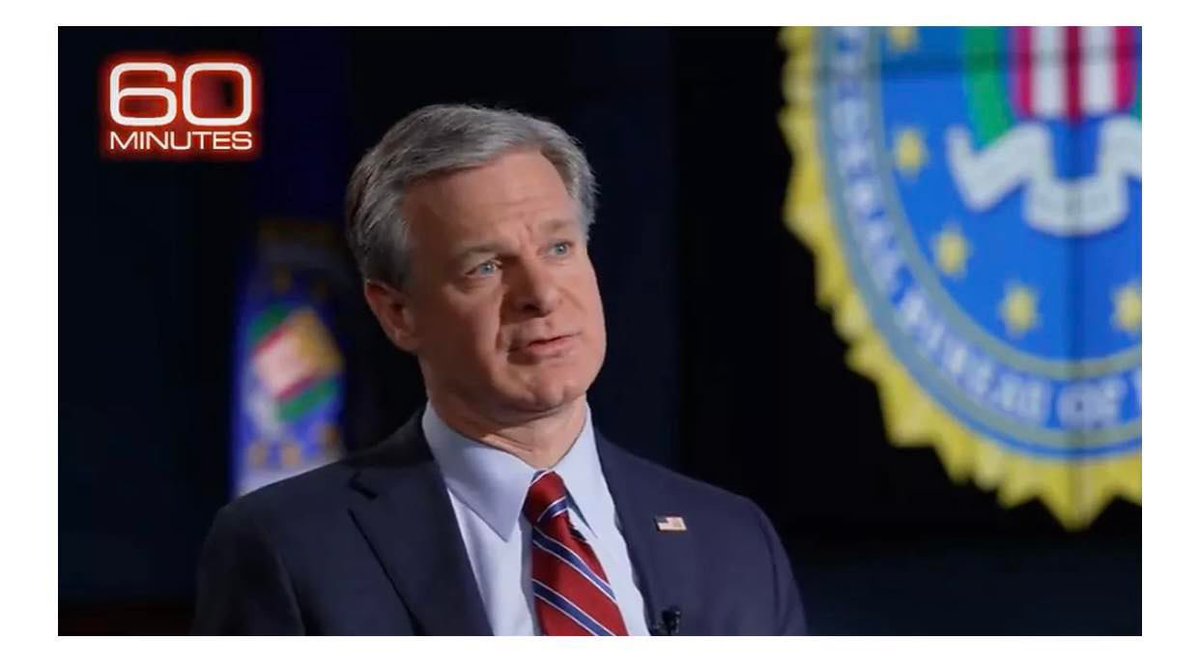 CapeFop's tweet photo. FBI director says violence against LEOs ‘doesn’t get enough attention’ FBI Director Christopher Wray made the comments during an interview on “60 Minutes” 

“​​Wearing the badge shouldn’t make you a target,” Wray said.
#backtheblue #defendthepolice #ConnectingWhileProtecting https://t.co/SZJJ3cnwzN