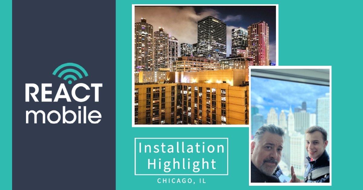 ReactMobile's tweet image. Come take a trip with us this #traveltuesday to Downtown Chicago where we recently installed our workplace safety solution at Royal Sonesta Chicago River North!
Learn more about how we are helping hotels worldwide protect their people: hubs.la/Q018Vd0T0
#reactmobile