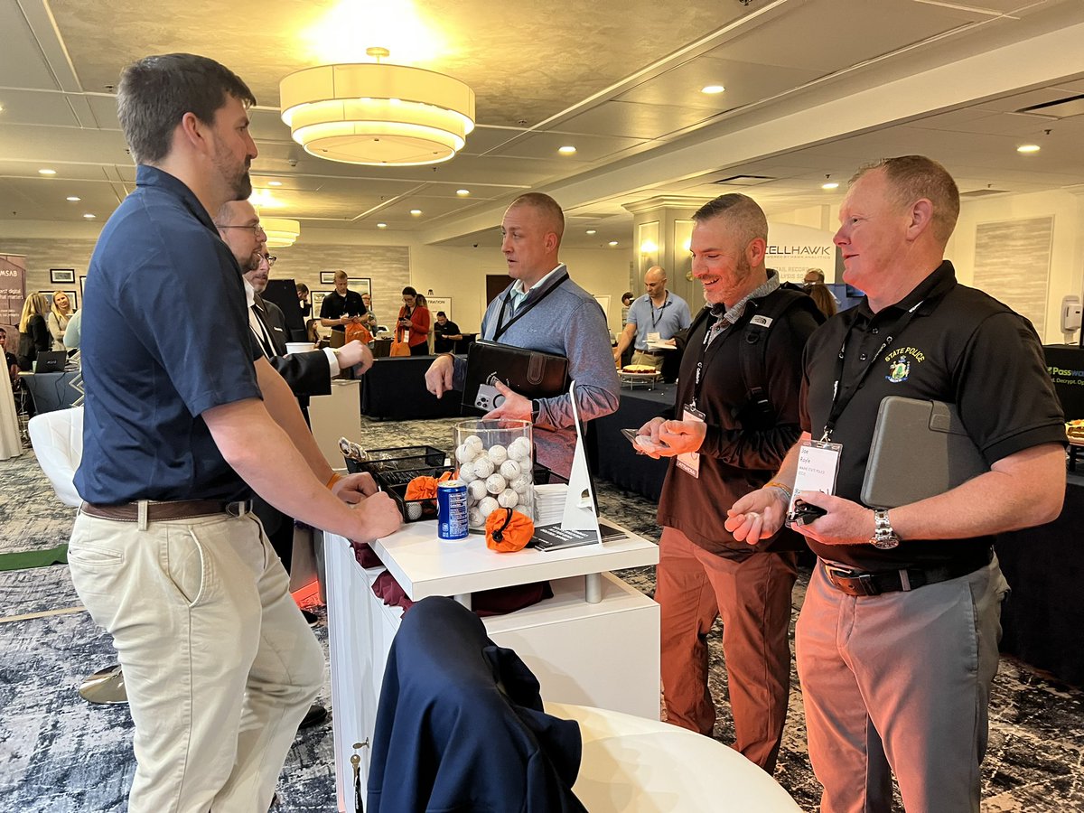 Best part of <a href="/NCCC_MA/">National Cyber Crime Conference</a> is seeing our investigative partners and strategizing how to continue working together to close the #PublicSafetyGap (and play some golf ⛳️).