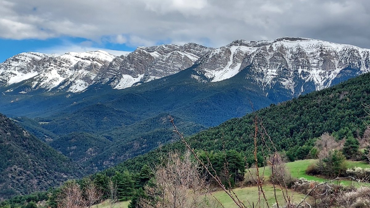 És temps de gaudir de la primavera amb la Serra del Cadí nevada
#alturgell #lleida #catalunya #adnlleida #fotografia