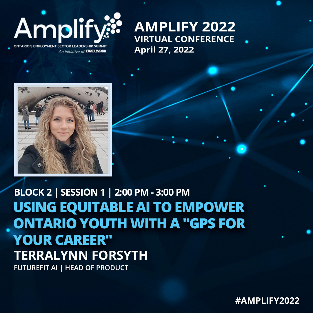 Thrilled to have @FutureFitAI's Head of Product join us at #Amplify2022!