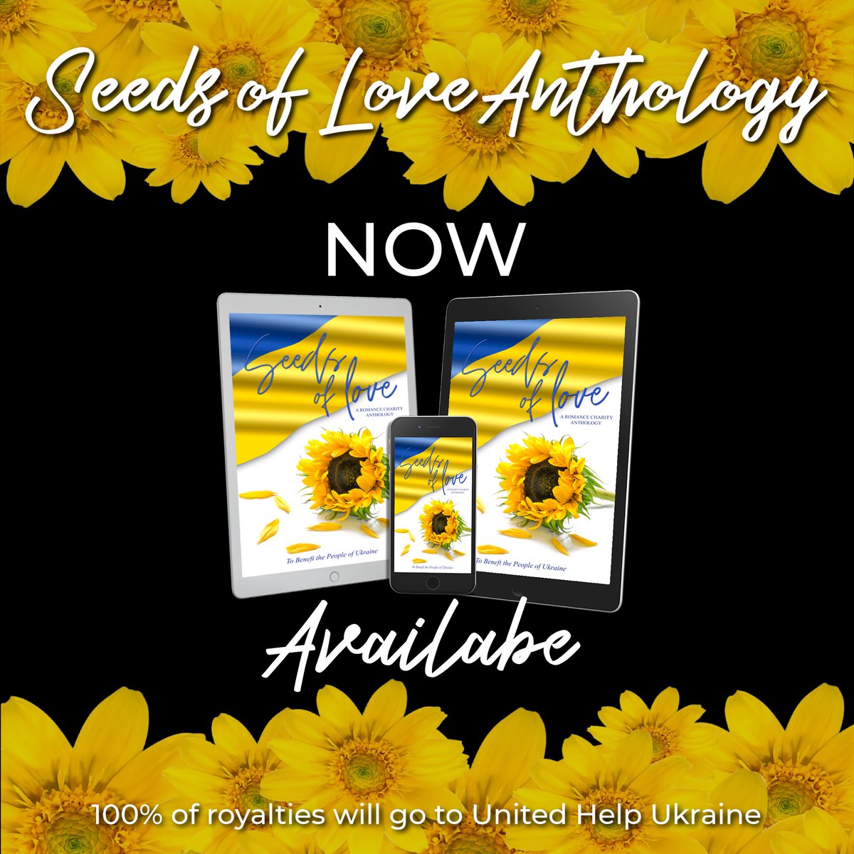 #BuyNow #SeedsOfLove geni.us/SeedsOfLove

#RomanceAnthology #Ukraine #SeedsOfLoveAnthology #CharityAnthology #StandWithUkraine #SupportUkraine #RomanceReaders #TBR #OneClick #Donate #Charity #MakeADifference @dragonflyinkbooks