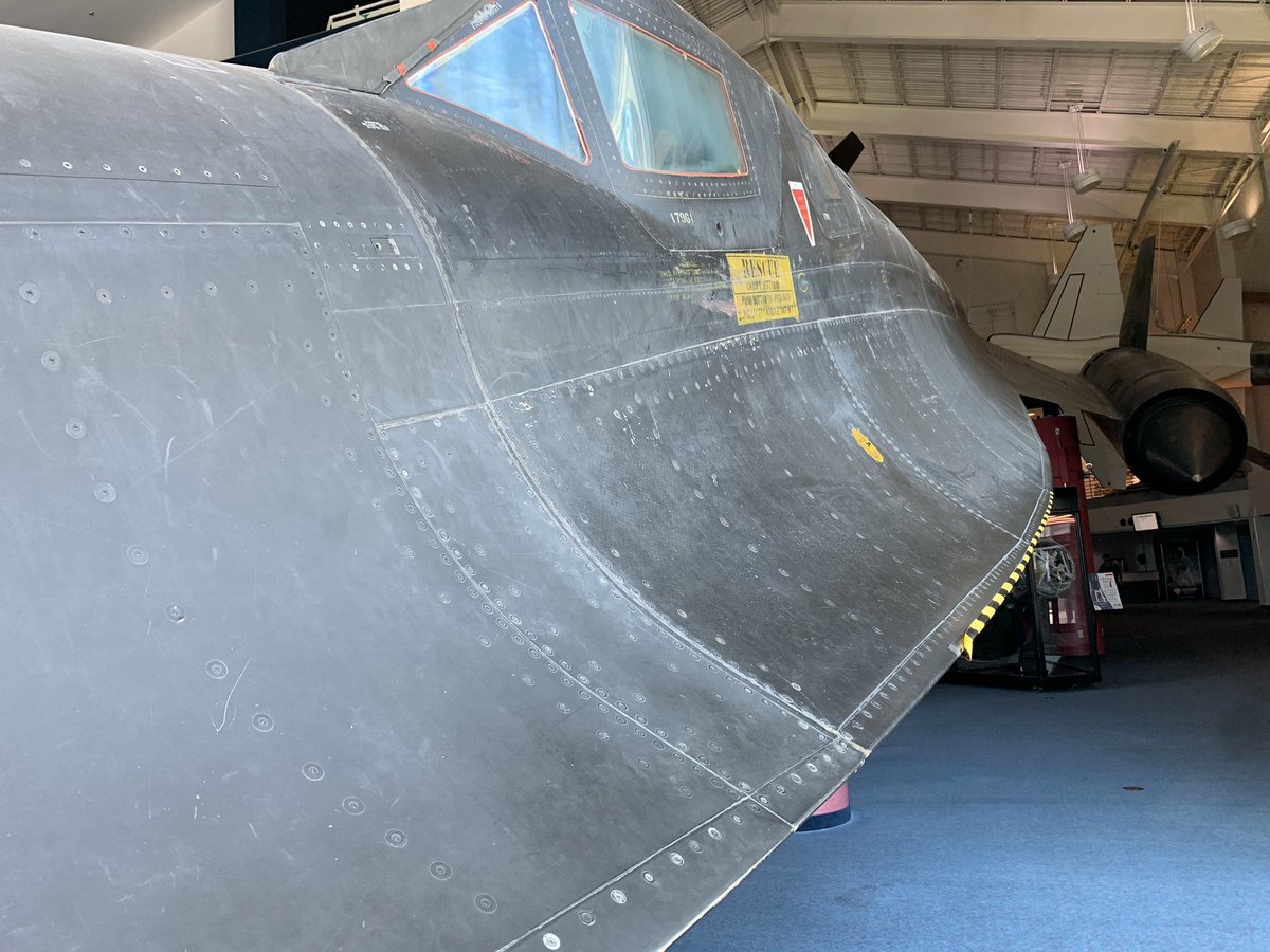 calebjflake's tweet photo. #OTD the A-12 Oxcart (predecessor to the SR-71) made its first flight. In 1962! #kansas #alabama #washington #arizona #A12 #SR71 #M21 #speed #planespotting #avgeek #oxcart #habu #museum #morepower #titanium #J75 #blackbird https://t.co/FhB6qyHaLe