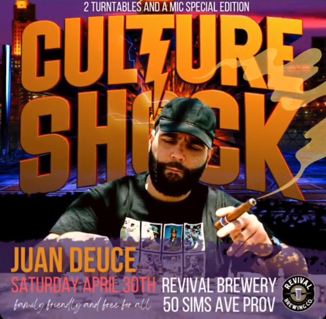 This Saturday in Providence I'll be live @ revival brewery. Come through!