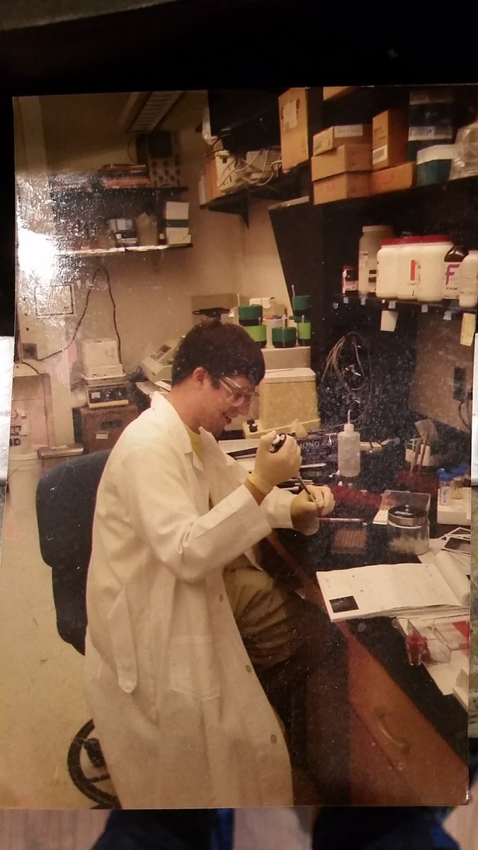 lskatz's tweet photo. 20 years ago in 2002 I embarked on a summer internship that helped me understand that I never ever wanted to be in the wet lab again. Bless all of you who want to work in these conditions. Happy #APHLLabWeek to all of you. https://t.co/MckEl5iFhI