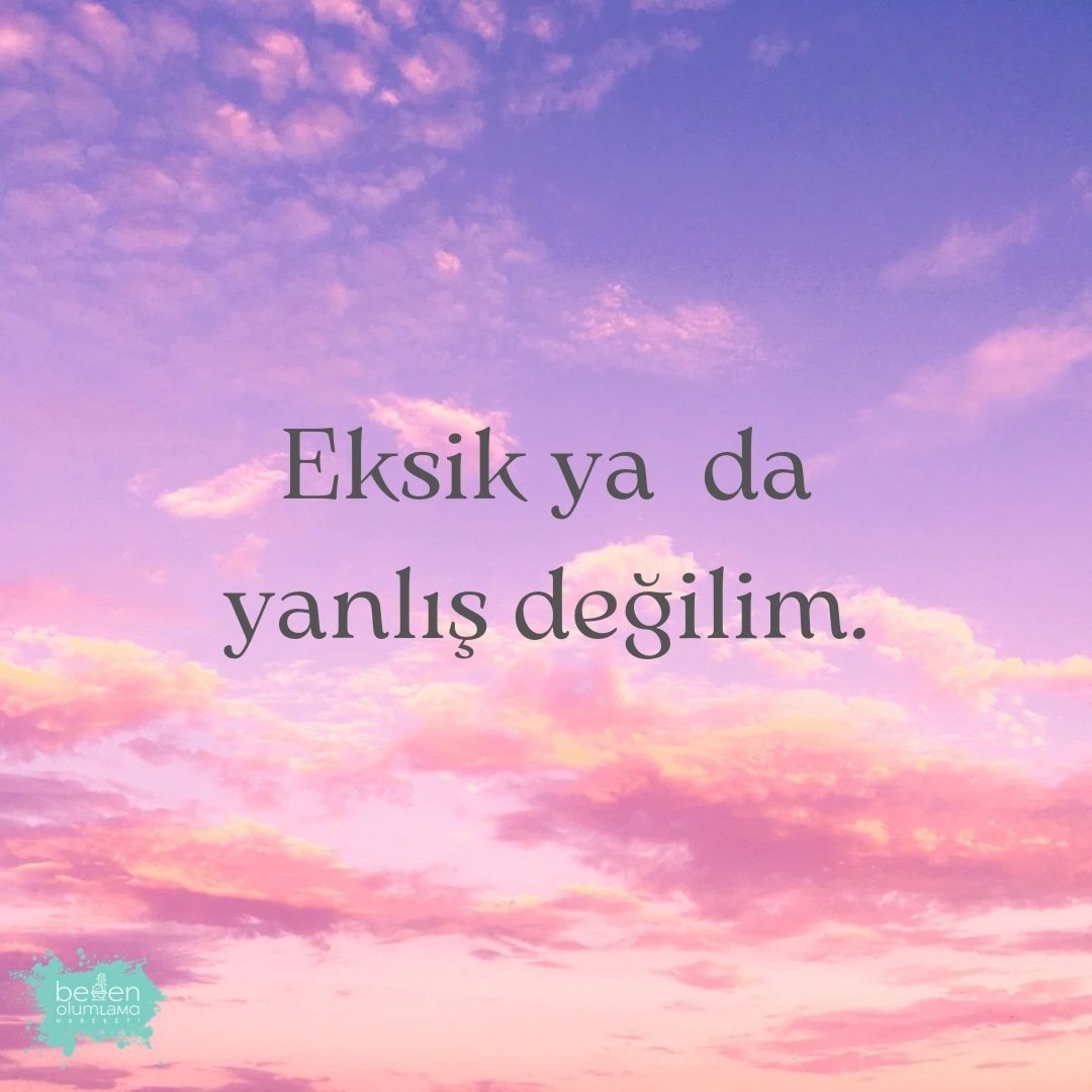 Beden Olumlama Hareketi (@beden_olumlama) on Twitter photo 