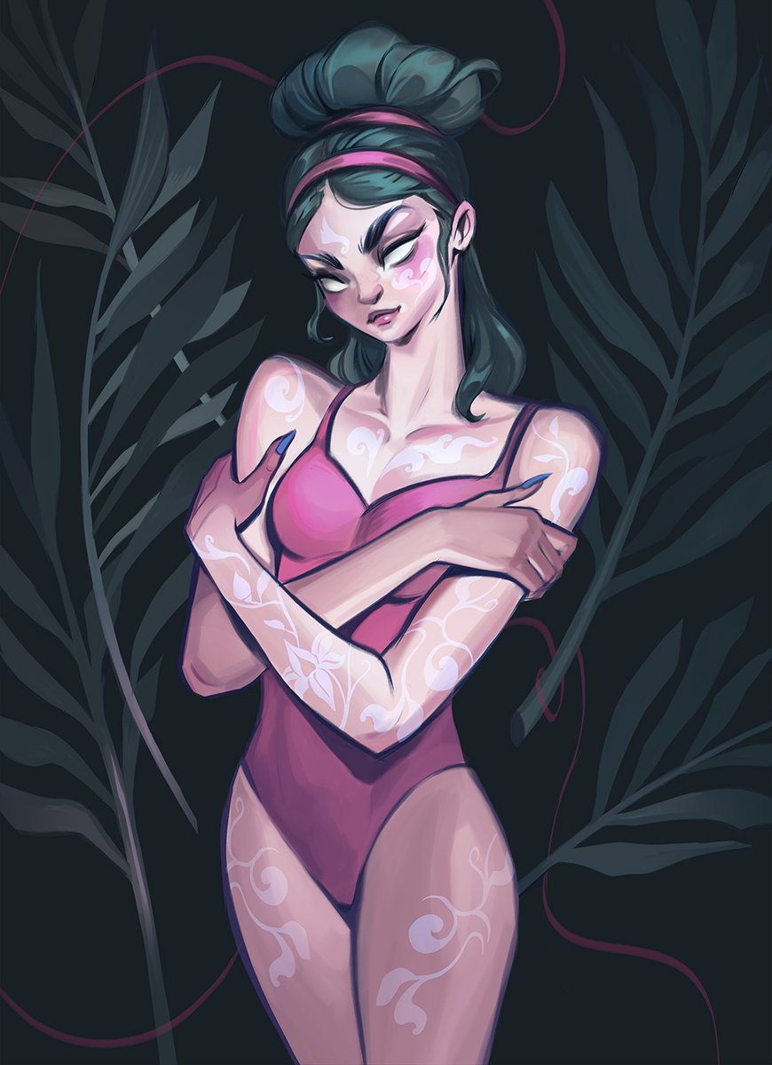The Nymph of Romantic Parlours
#artillustration #painting #art #artwork #oc #digitalpainting #digitalillustration #drawing #ilustration#nymph #nymphaeum #powderbrush_art #originalartwork #samroastme12