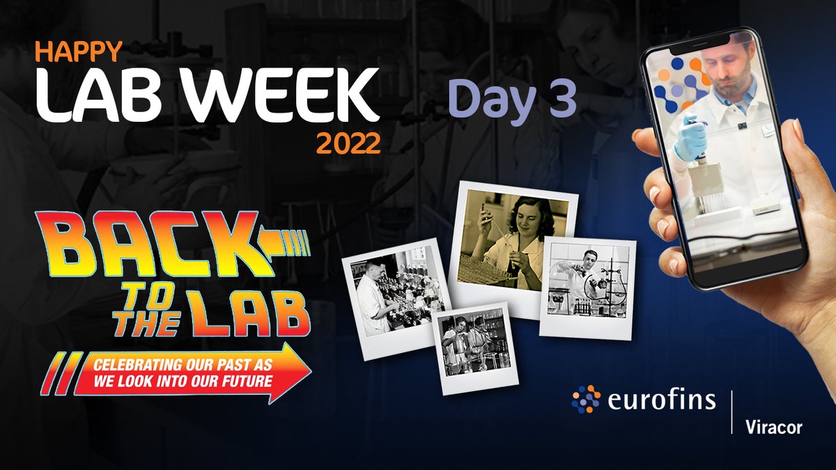 eurofinsviracor's tweet photo. Happy #LabWeek2022 (Day 3) to our amazing Laboratory Professionals at @EurofinsViracor
Your devotion to our clients & their patients is inspiring! Thank you. ๐ฉโ๐ฌ๐จโ๐ฌ๐ฅผ๐ฅฝ๐งซ๐ฌ๐งช
#ASCPLabWeek22 #labWeek #LabWeekEurofins #LabWeekViracor https://t.co/Jy2HbWG4pb