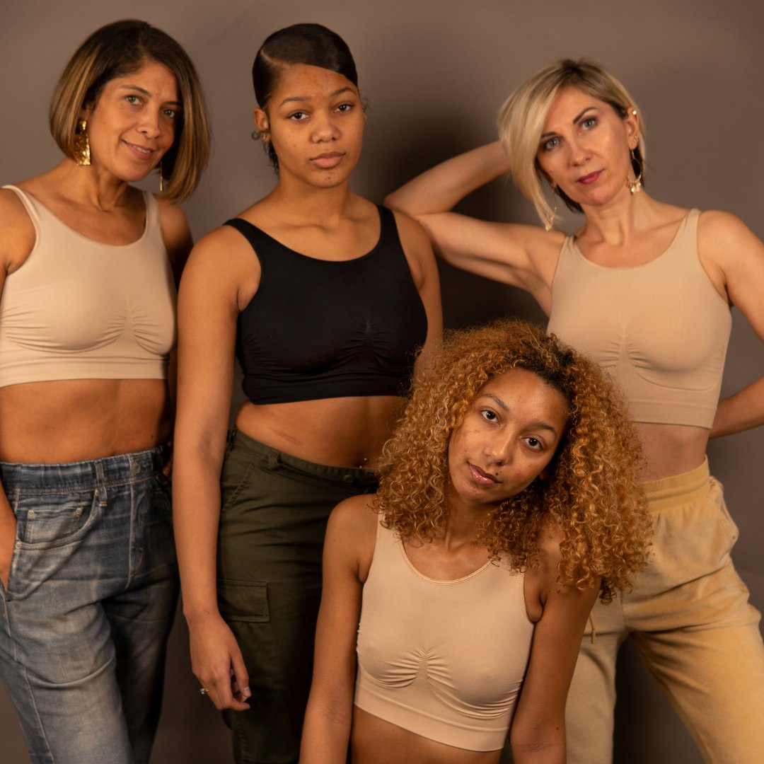 GiveReyz's tweet photo. Reyz is for you.  And for them.  Whether you need a daily comfort bra or something specifically created for the most sensitive skin, Reyz is the bra for you.

Easy online ordering and quick shipping!

#Bras #ComfortBras #GiveReyz #Neutrals #comfortandfunction https://t.co/80T3cmLXHB