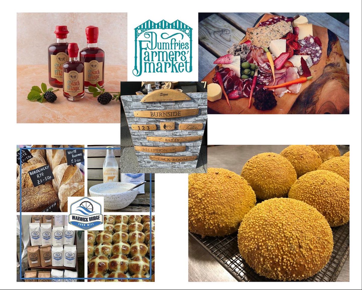 We are back this Sunday the 1st of May, 10.30am till 2.30pm at Dumfries Railway Station platform 1. 
We have a fabulous line up of producers joining us, come along and see for yourself. 
#dfmhaul #farmersmarket #dumfriesfarmersmarket #loveyourlocalmarket  #supportlocalbusiness