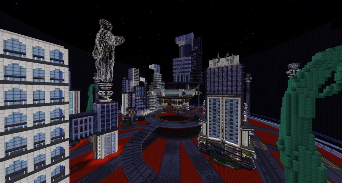 Sneak peek of the CubeWorld lobby. This is just 1 area that you can chill with your frens! #letsbuild