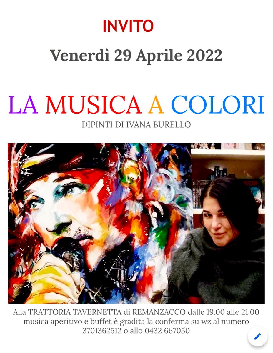 IvanaBurello1's tweet photo. A REMANZACCO (Udine) https://t.co/hyY4dwQMeh