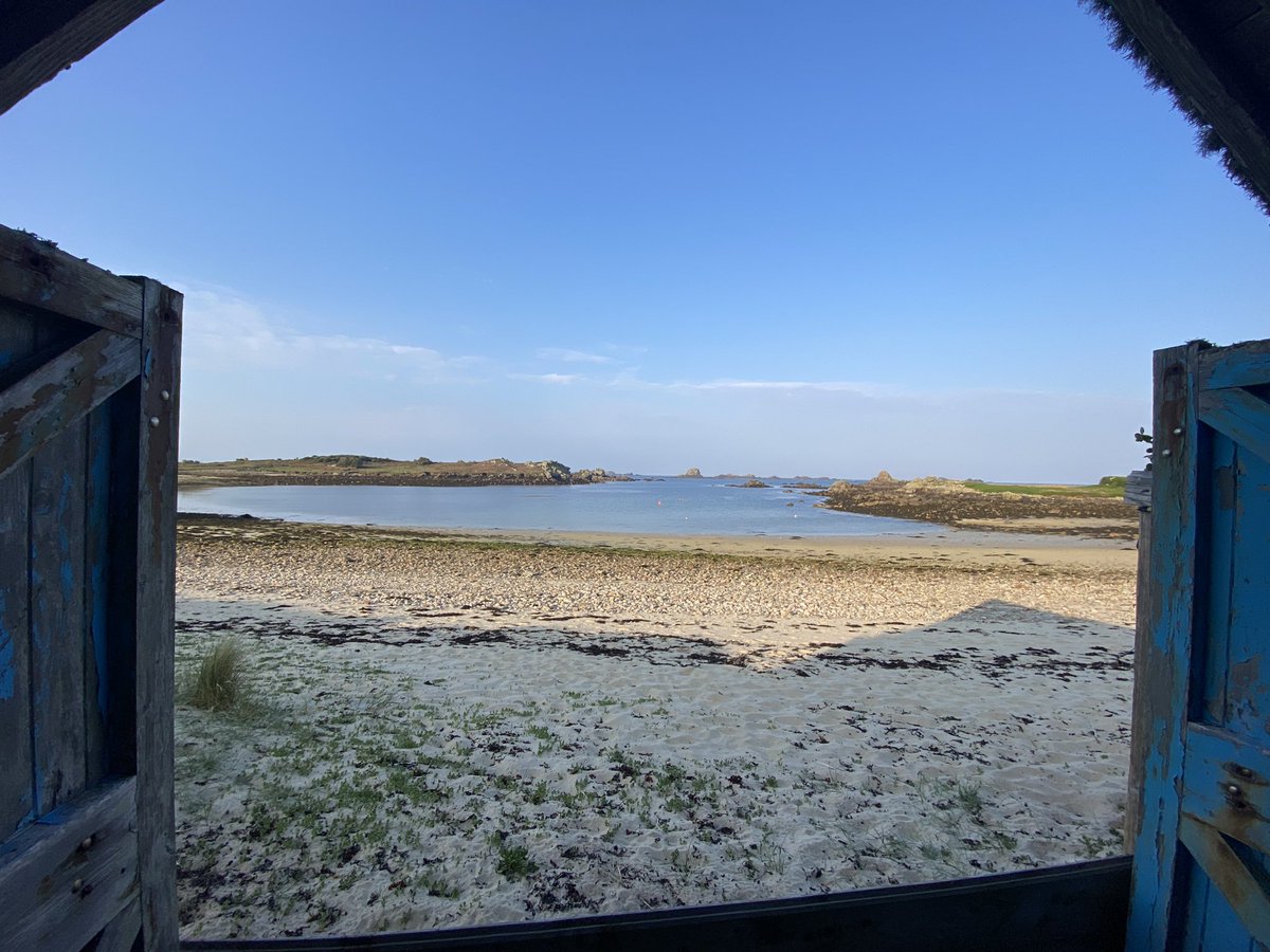 From my  #Bryher studio this morning