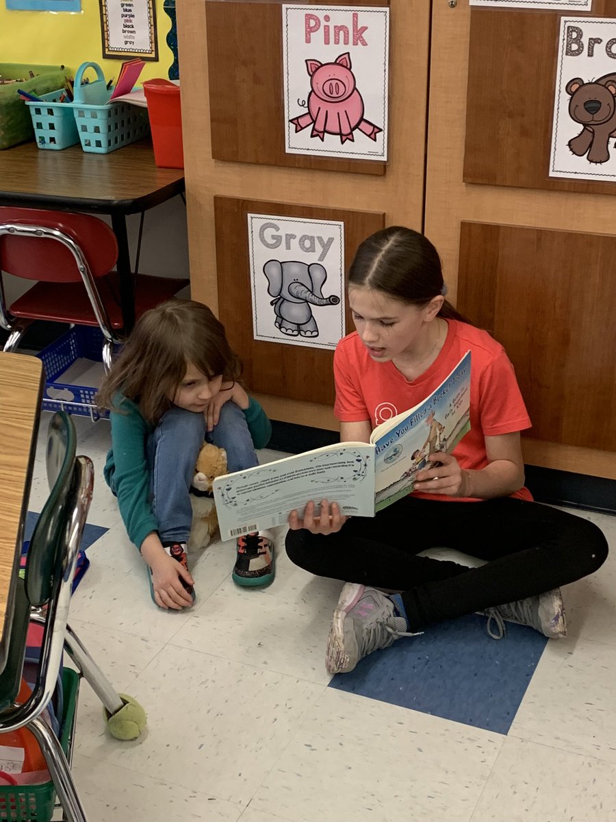 MsSheaRm117's tweet photo. So thankful for this opportunity again!  Fifth grade reading coaches are back to read to this 🌟 Superstar 🌟 Kinders!  📚 @blasdellreads @BlasdellElem https://t.co/sxxNbNxNKu