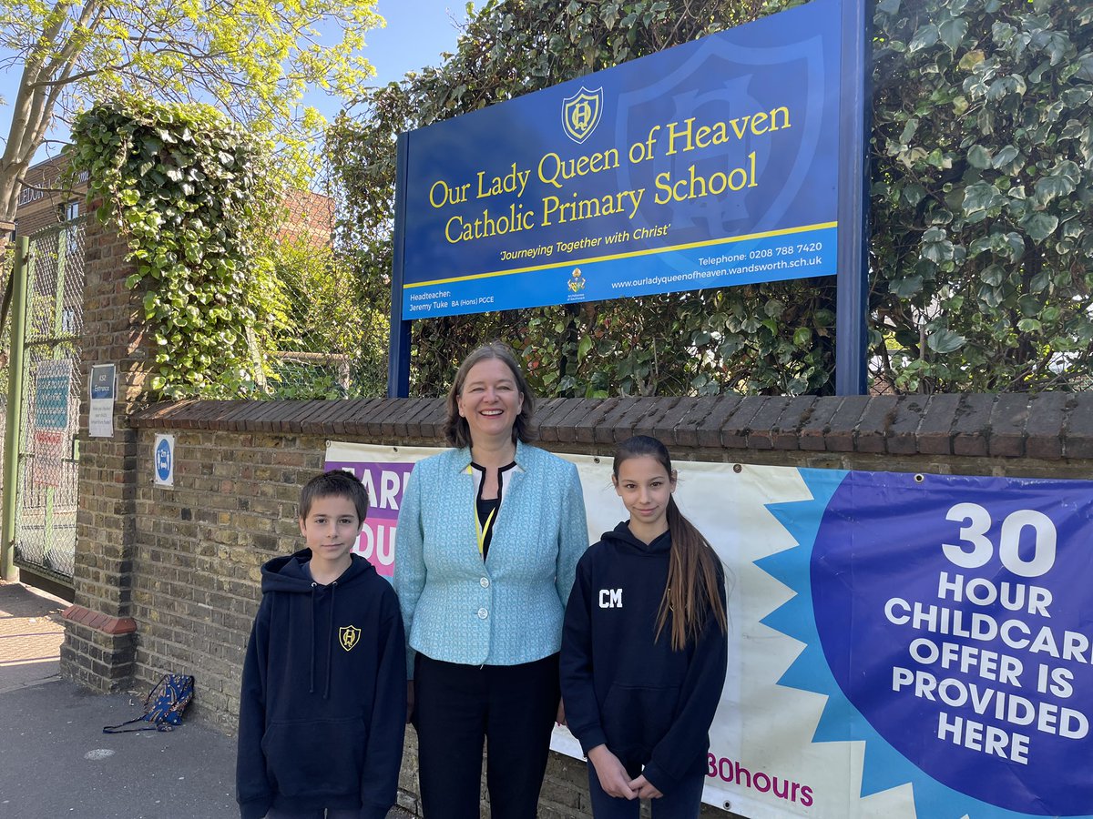 Thank to Fleur Anderson @PutneyFleur for finding time to visit OLQH today. Your assembly was an inspiration to all our children.