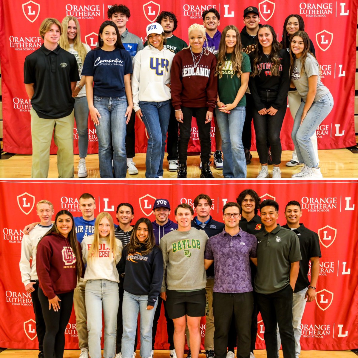 Yesterday we celebrated 26 OLu student athletes as they made their commitments to play athletically at the next level. Eleven different sports were represented. 

Read about all 26 at the article below: blog.lhsoc.org/26-lancer-athl…

Thanks to <a href="/JenelynRusso/">Jenelyn Russo</a> for the awesome article!