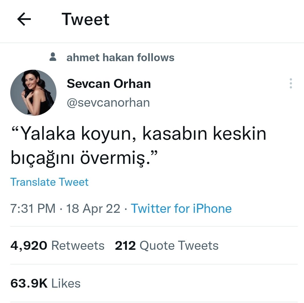 Twitterin karsima cikardigi tweet, yukarda "mesela bunu su takip ediyor" hatirlatmasi ve tweetin icerigi bir araya gelince efsane bir ucgen oldu👍