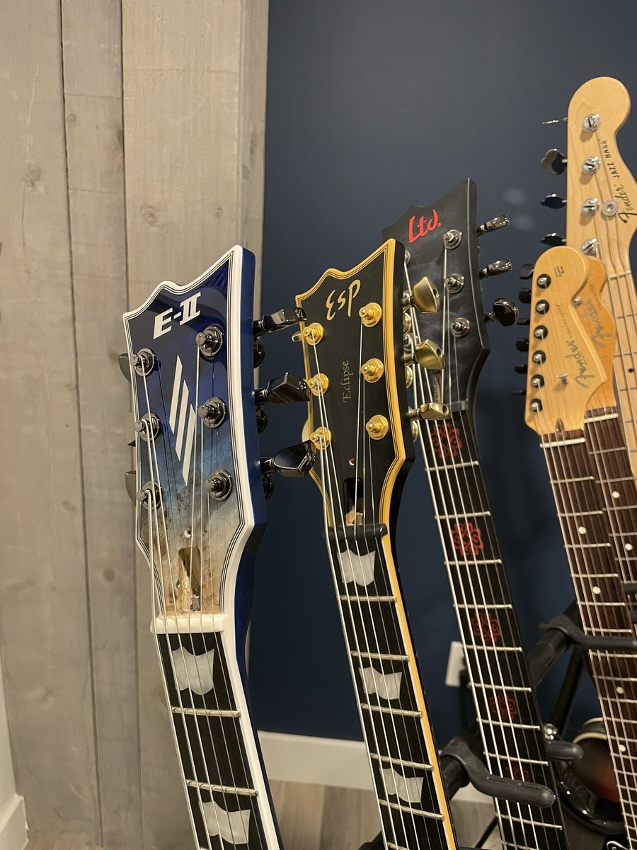 For international guitar month I have to give a shout out to ESP Guitars. I have never been one to care much about the gear I use but I will say these things are sweet! #espguitars #internationalguitarmonth